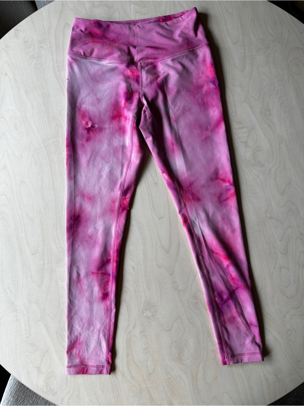 Zella Pink tie dye leggings